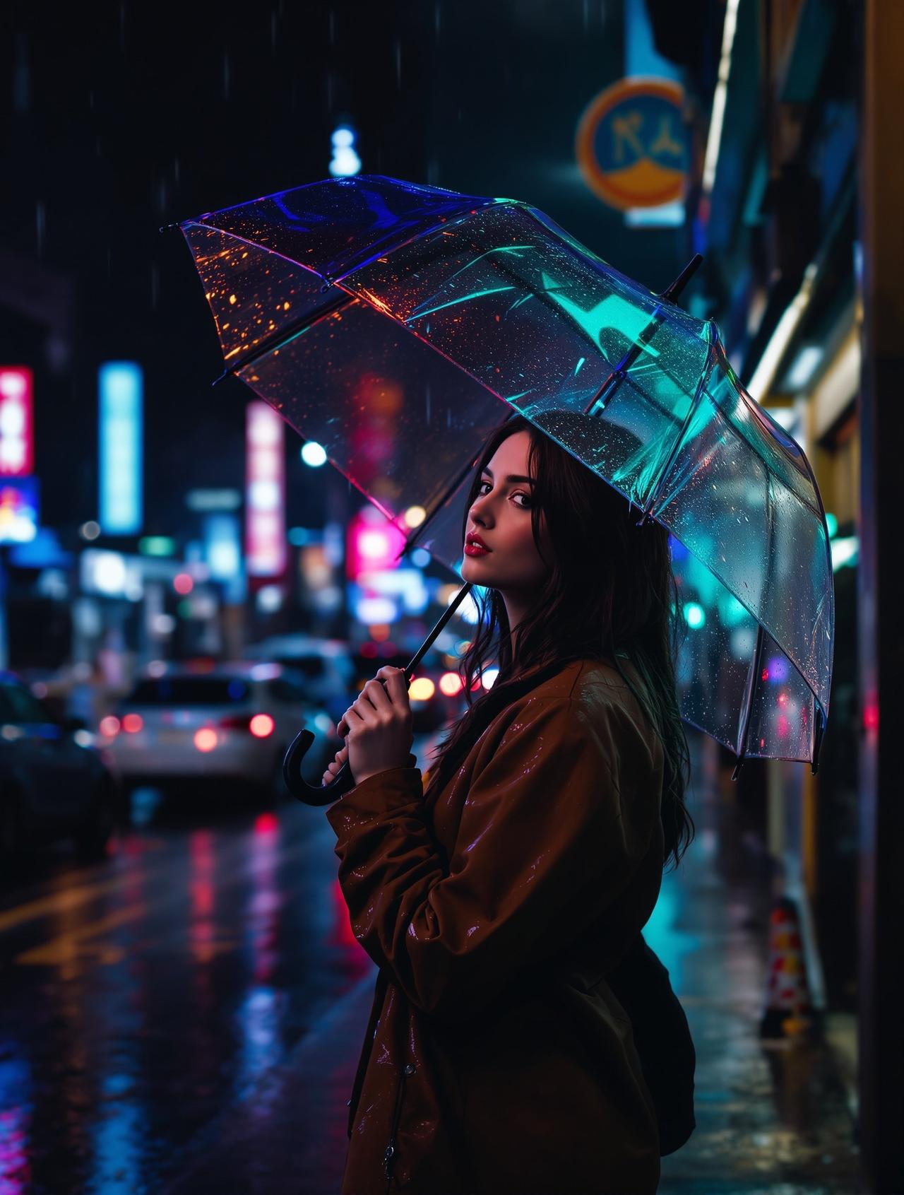 雨夜霓虹 - cos集街拍写真写真作品